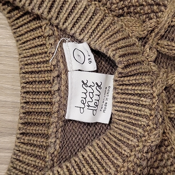 Deux par Duex sweater sz 3 - Picture 2 of 4